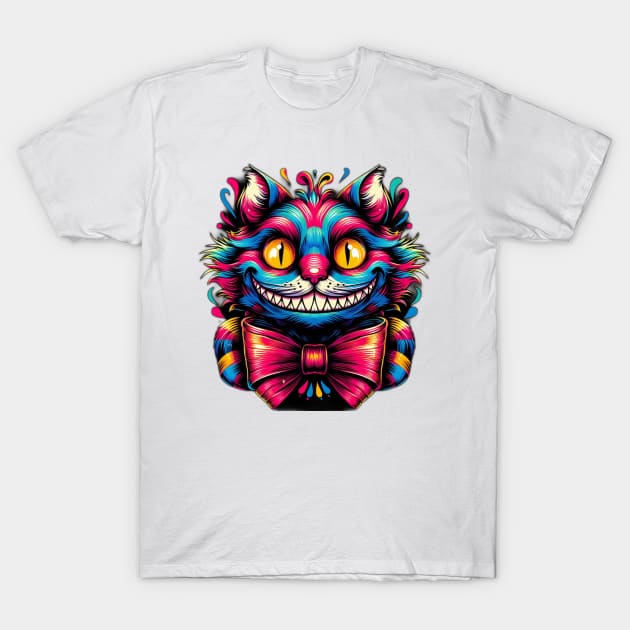 mad cheshire cat T-Shirt by Anthony88